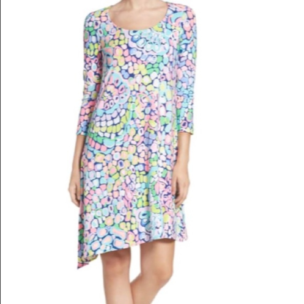 Lilly Pulitzer Ariana Asymmetrical Swing Dress